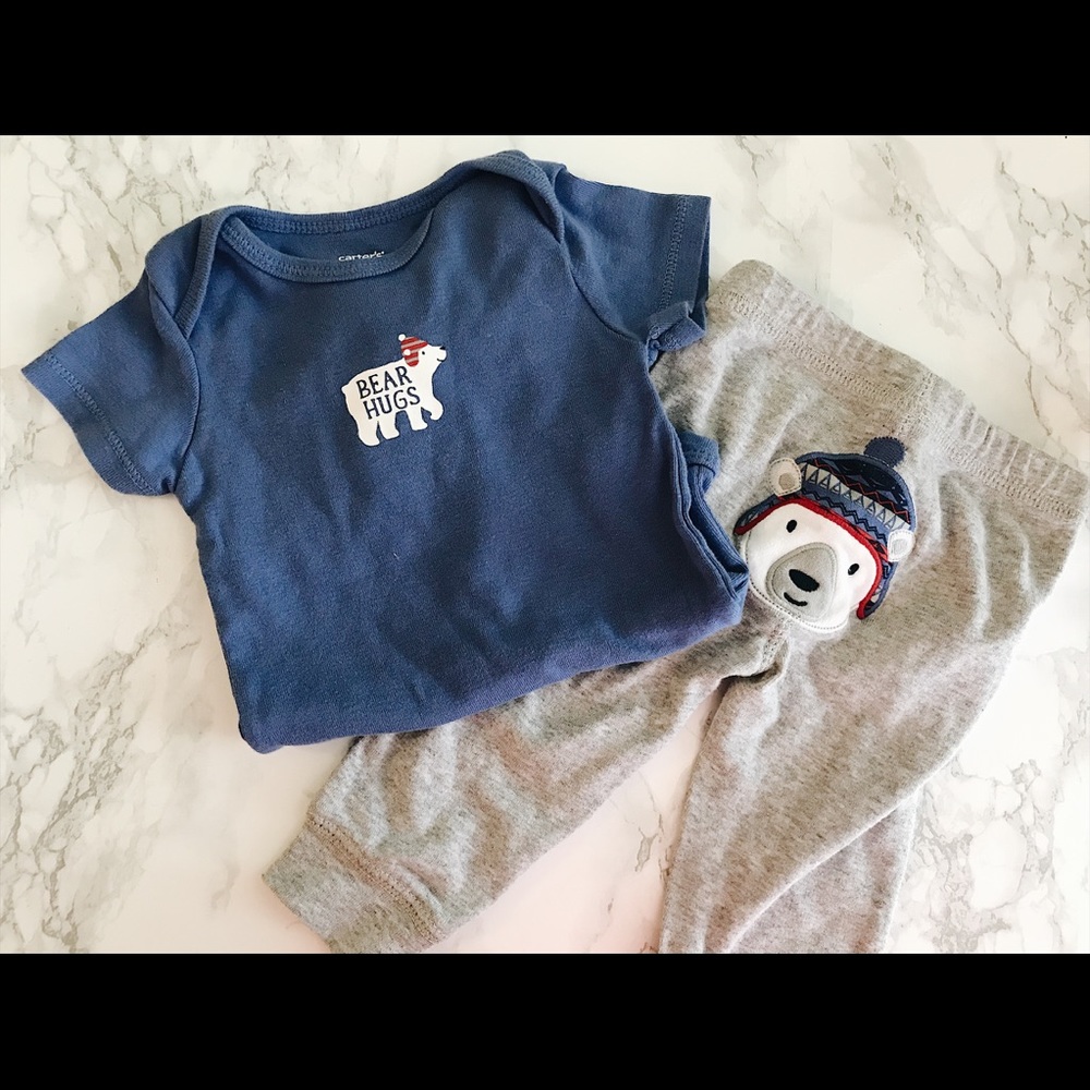 Winter Carter’s Bear Set